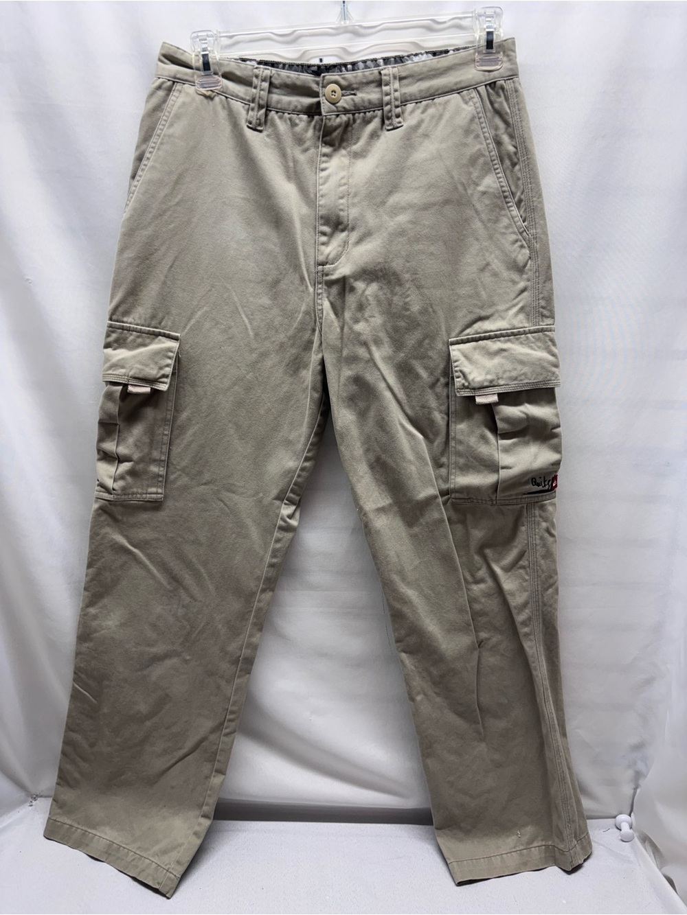 Quiksilver Men's Khaki Cargo Pants